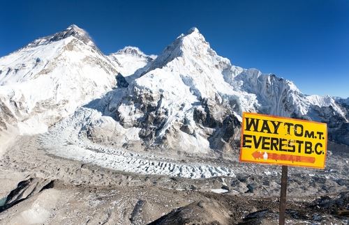 Mount Everest Moved —One Whole Inch