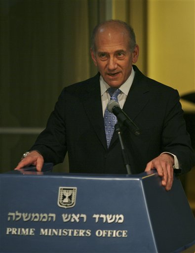 I Took Cash, No Bribes: Olmert