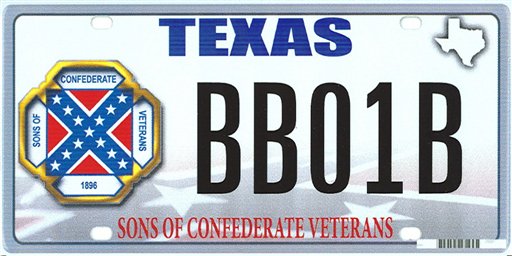 SCOTUS: Texas Doesn't Have to Allow Confederate Plate