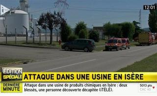 Decapitated Head Found in 'Terror Attack' at French Factory