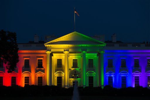 The White House Looks Like This Tonight