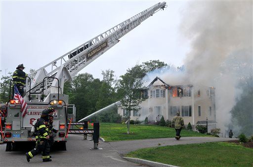 Tragedy and Miracle as Plane Crashes Into Mass. Home