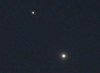 Jupiter, Venus Together This Evening