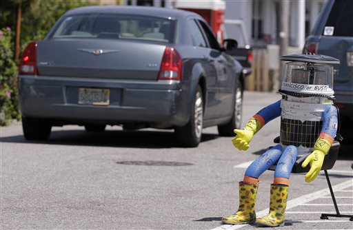 Vandals Destroy Hitchhiking Robot