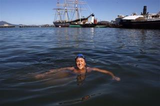 SF Woman Completes 'World's Toughest Swim'