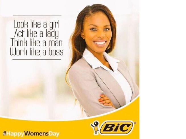 Bic Celebrates Women —With Sexism