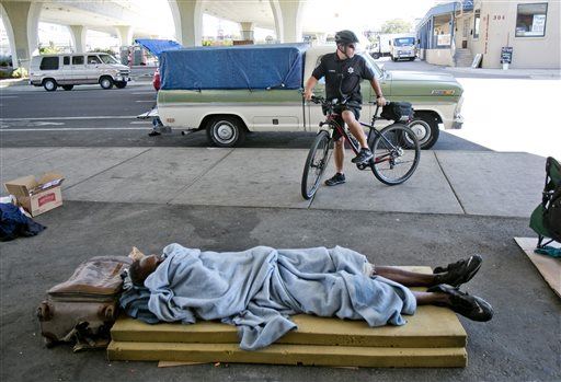 Feds: Homeless Have a Right to Sleep Outside