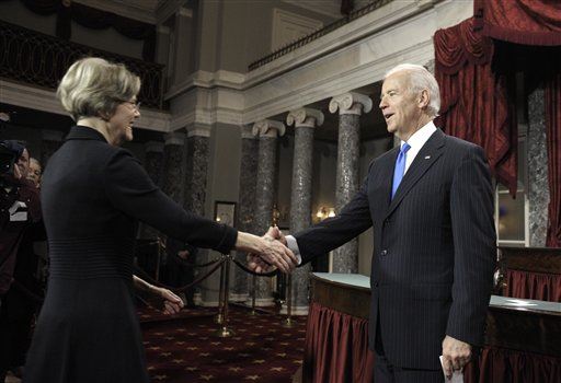 Biden Met With Warren, Stirring 2016 Speculation