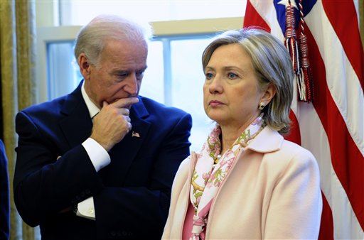 Biden, You Can't Beat Clinton— but Go for It Anyway
