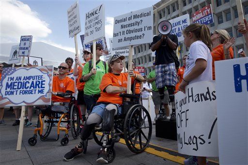 Amputees Fight Medicare for Artificial Limbs