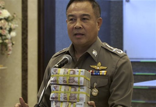 Thai Police: We'll Take That $84K Reward Now