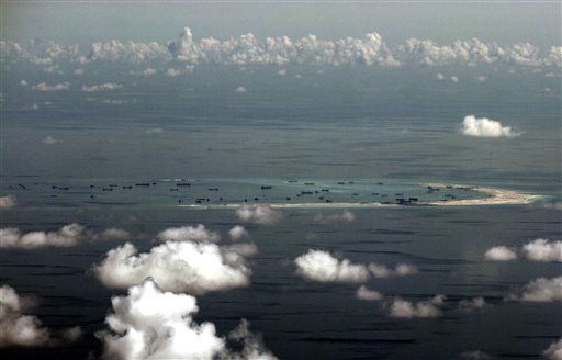 Huge New Chinese Airstrip Rises From South China Sea