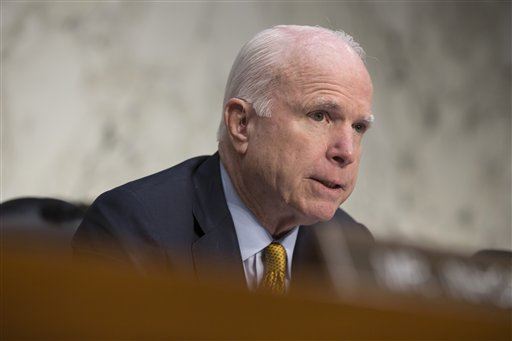 McCain Blames Russian Airstrikes on Obama
