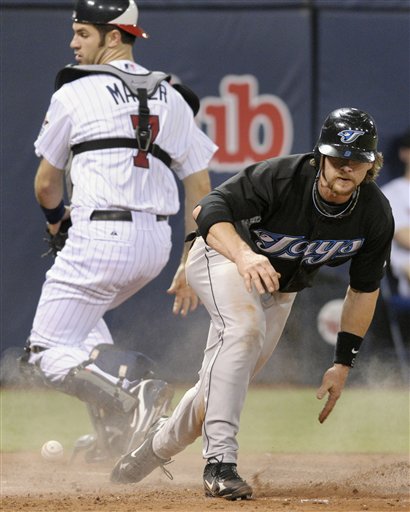 Stairs Powers Jays Past Twins