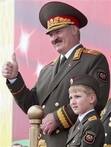 Europe's 'Last Dictator' Preparing Son, 11, for Power