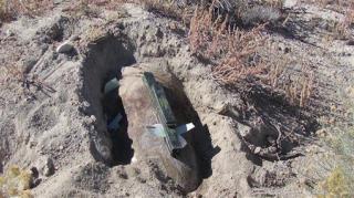 Rockhound Finds WWII Bomb in Utah Desert