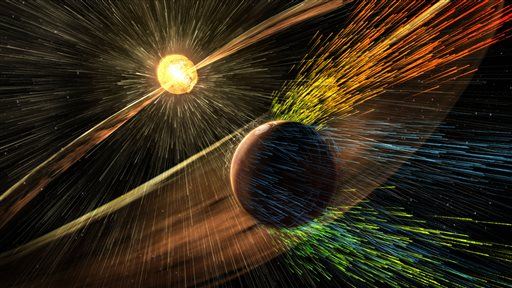 The Sun Is Obliterating Mars' Atmosphere