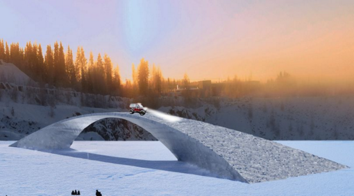 500-Year-Old Design Used to Build World's Longest Ice Bridge