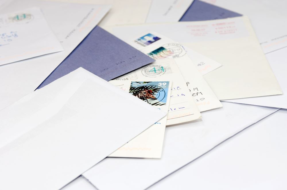 Виды почтовых конвертов для писем
