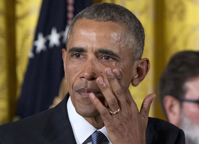 Obama Cries During His Gun Remarks