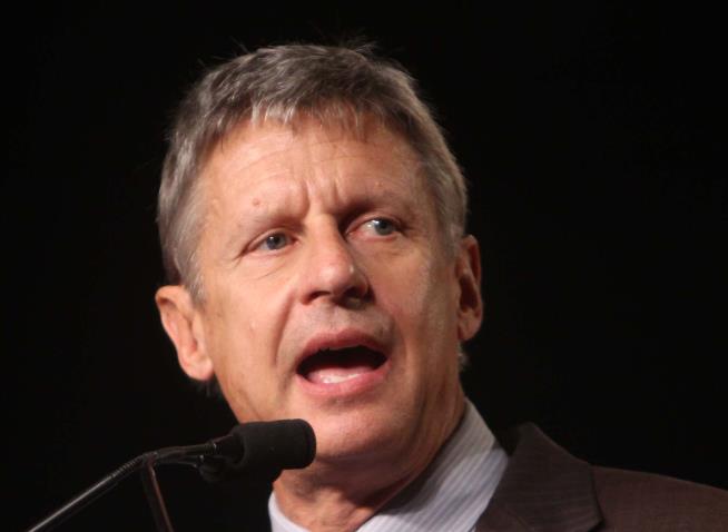 Welcome to the POTUS Race, Gary Johnson