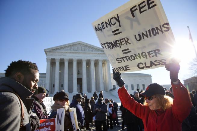 Supreme Court Appears Ready to Kick Public Unions