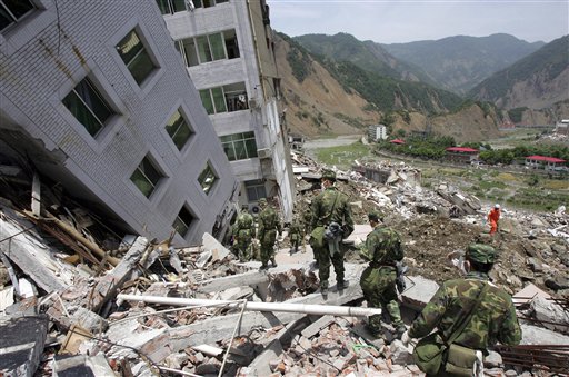 Another Major Aftershock Rocks China