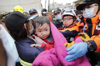 8-Year-Old, 3 Others Rescued 2 Days After Taiwan Quake