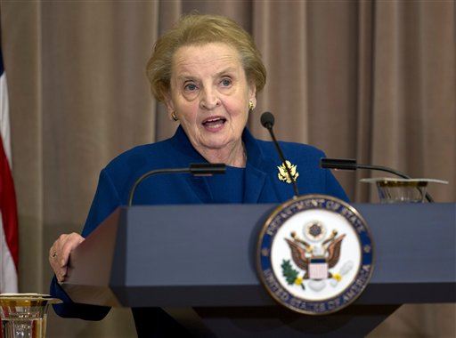 Madeleine Albright: Women Who Don't Vote Clinton Aren't Really Going to Hell