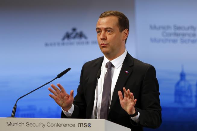 Russian PM Claims West Is Rekindling Cold War