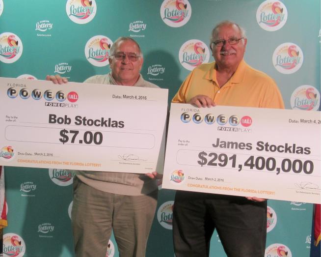 One Brother Wins $7, the Other $291M