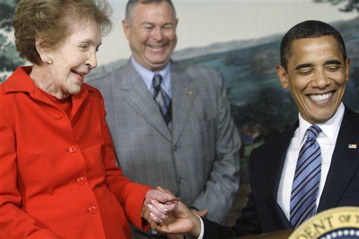 Obama Skipping Nancy Reagan's Funeral for SXSW