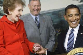 Obama Skipping Nancy Reagan's Funeral for SXSW