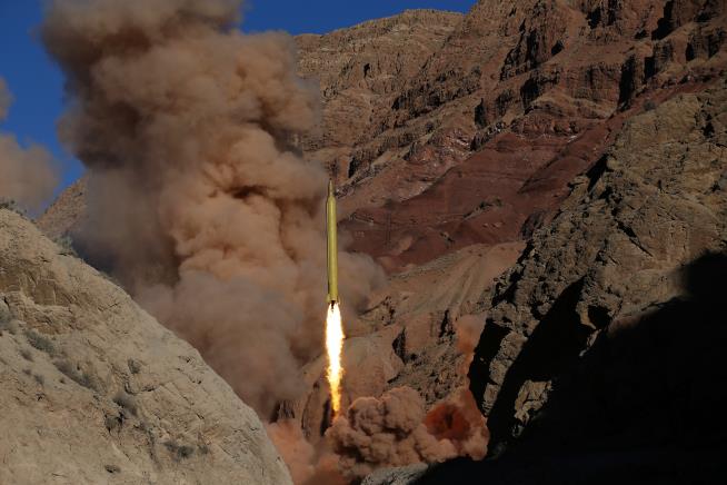 Iran Fires Missiles Marked With 'Israel Must Be Wiped Out'