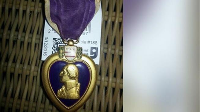 Surprise $4.99 Find in Goodwill Bin: a Purple Heart
