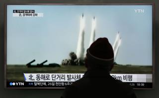 N. Korea Keeps Tensions High, Launches 5 More Projectiles