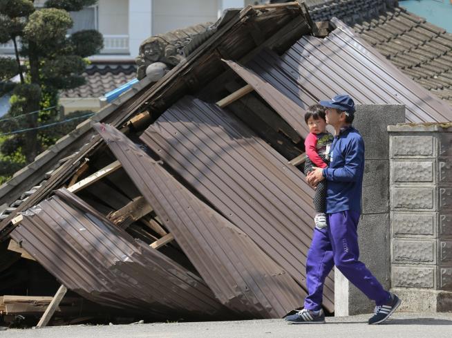 People Trapped After 2nd Huge Quake Hits Japan
