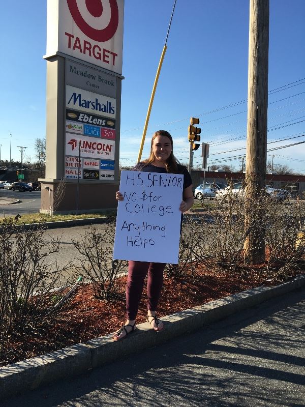 Mass. High School Student Begging for College Tuition