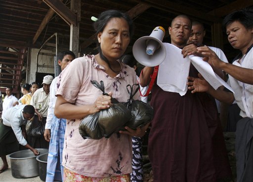 Burma's Monks Forge Secret Relief Network