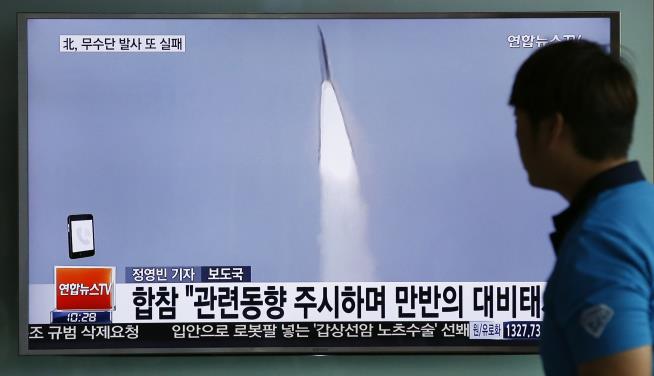 South Says N. Korea Missile Launch Fails—Again