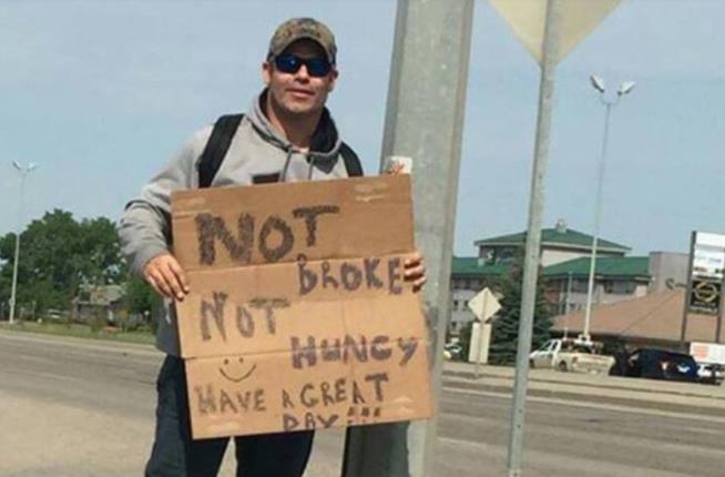Guy Gives 'Panhandler' $3, Gets Fined $175