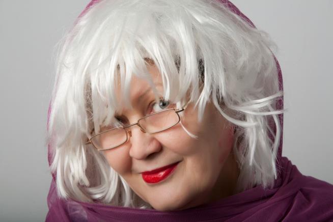 Woman Dresses Up Like Old Lady to Take Mom's Driving Test