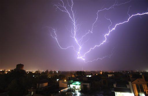 Over 24 Hours of Storms, Lightning Kills 74