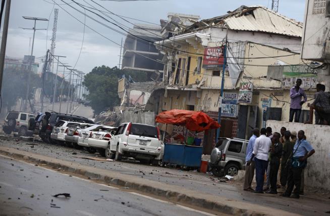 Gunmen Take Guests Hostage After Blast at Somalia Hotel