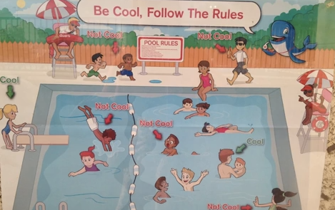 Red Cross Swimming Safety Poster Deemed 'Super Racist'