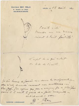 Mystery of Woman Gifted Van Gogh's Ear Solved: Paper