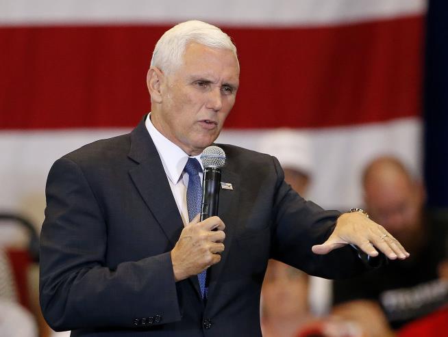 Trump May Not Endorse Paul Ryan, but Mike Pence Does