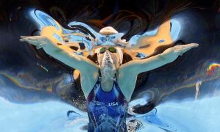 Swimmer Has Single-Finger Gesture for Doping Rival