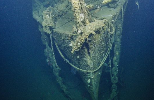 Incredible Photos Emerge of WWII Ship Sunk 65 Years Ago