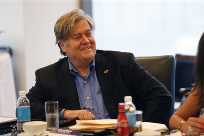 Stephen Bannon May Be Guilty of Voter Fraud